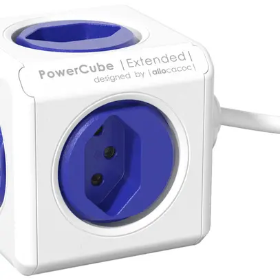 Spina multipla PowerCube Extended 4×T13 1.5m 3×1mm² bl 