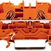 Borne de passage WAGO TopJob-S 4mm² 2L orange série 2004 