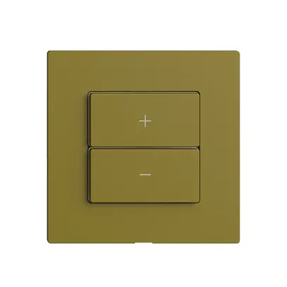 Kit copertura per dimmer 1c/2t Edue Wiser olive 