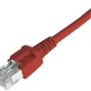 Cavo patch RJ45 Dätwyler 7702 4P, cat.6A (IEC) S/FTP LSZH, rosso, 0.5m 