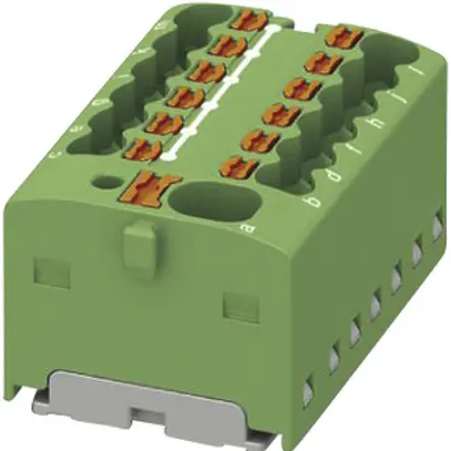 Bloc de distribution PX PTFIX 4/12X1.5-G GN 