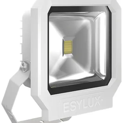 Projecteur LED ESYLUX OFL SUN, 30W 3000K 2400lm 227×86×252mm IP65, blanc 