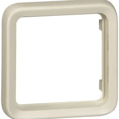 Placca di montaggio INC PLEXO 1×1 bianco 