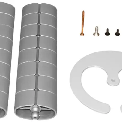 Caniveau de câble flexible MH Premium argent 