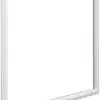 Cadre Hager univers 853×853×13mm IP00 blanc pour FW53U.. 