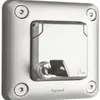 Prise ENC Soliroc FR chr. avec couvercle verrouillable 