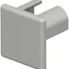 Piastra terminale Bettermann p.canale d'installazione WDK grigio chiaro 15×15mm 