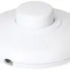 Interrupteur à pied MAX HAURI 230V 2A 1L Ø70×30mm blanc 