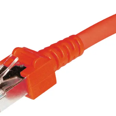 Cavo patch Dätwyler CU RJ45 15m rosso S/UTP Kat.5e 