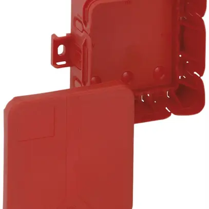Boîte de dérivation AP Q 12 SB-L 85×85×37mm, IP20, roug 