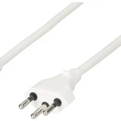 Câble d'appareil MH, T12/C5, Td 3×0.75mm² 1.8m, blanc 