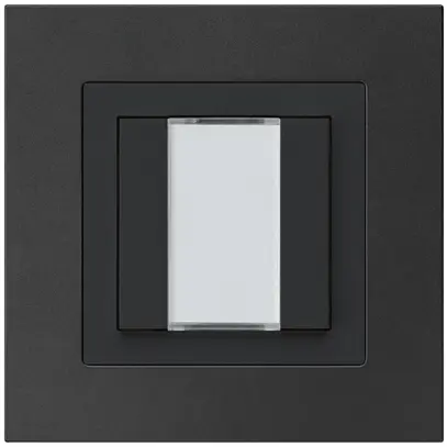Poussoir ENC kallysto.pro KNX 2×s/e-link noir 