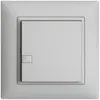 Poussoir ENC KNX 1× EDIZIOdue gris clair RGB sans LED 