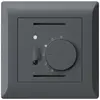 Termostato ambiente INC kallysto.line antracite con interruttore 