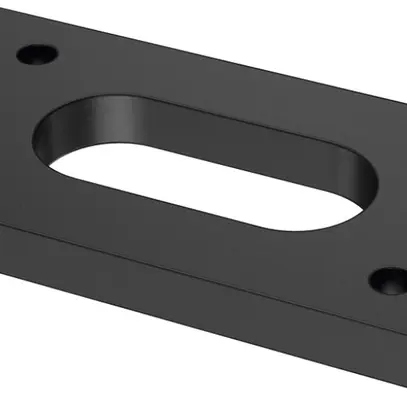 Bodenplatte Mennekes zu Ladesäule AMEDIO 255×115×20 mm 