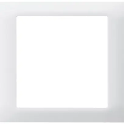 Telaio di copertura kallysto 80×100mm a innesto per scatola INS G3 bianco 