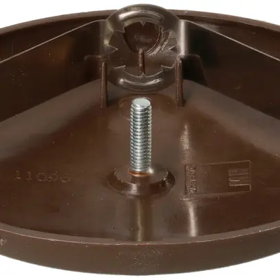 Rosetta di copertura MH clip a molla Ø95×13mm marrone 