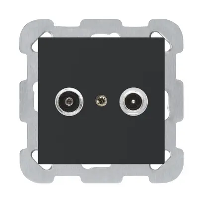 Presa antenna INC kallysto R/TV montaggio B 23dB 2GHz nero 