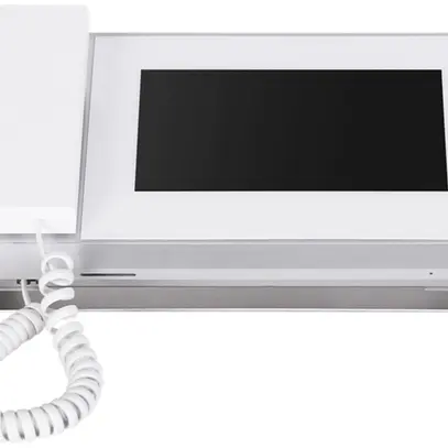 Station de table vidéo ABB-Welcome IP Guard Unit, LAN/WiFi, DC/PoE, blanc 