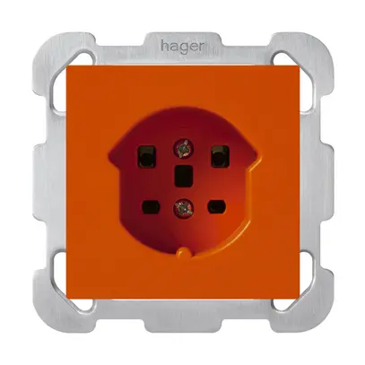 Presa INC kallysto T25 arancione morsetti a vite con piastra di fissaggio 