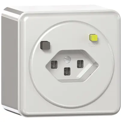 Prise FI AP CLASSIC T23 30mA blanc 