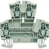 Morsetto a più piani Weidmüller WDK connessione a vite 2.5mm² 2 piani beige 
