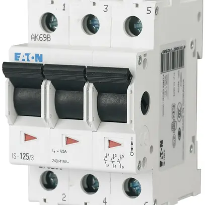 Interruttore AMD Eaton, IS-40/3, 40A/415V 3L, 3UM, "0-1" 