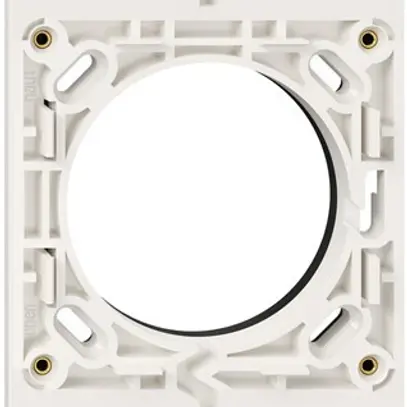 Telaio di montaggio NUP NEVO, 3×1, c.guarniz.gomma cellulare, 287×87mm, bianco 