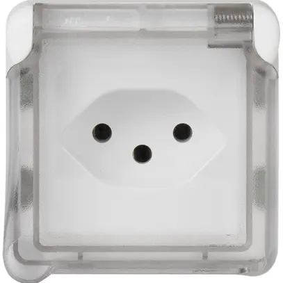 Presa INS PLEXO tipo 13 bianco 