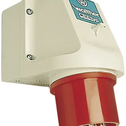 Spina d'attrezzi AP CEEtyp 5L, 32A, 6h, IP44 