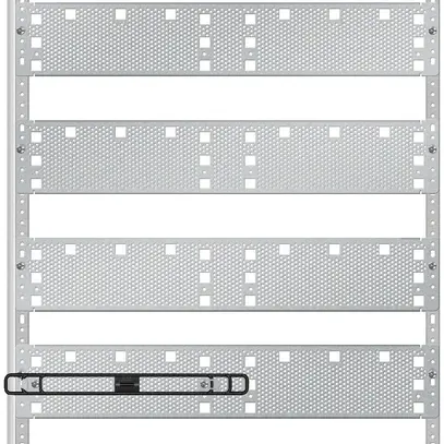 Panneau Media ABB, pour distributeur vide 2 champs, 2 rangées, hauteur pose 1 