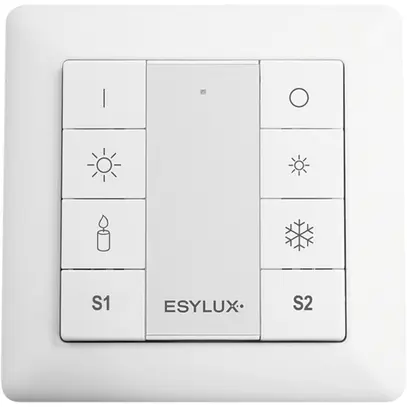 Pulsante INC ESYLUX DALI, 8 tasti Tunable White 