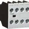 Contatto ausiliari Hager 4R per EV007…EV038, EVN022…EVN045,  EVL014…027, EVR004 