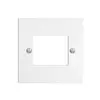 Placca frontale 4×RJ45 ITplus EDIZIOdue bianco 