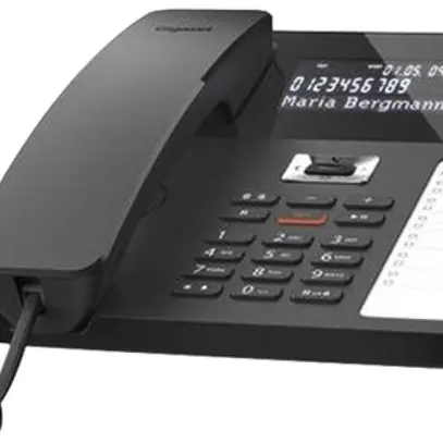 Schnurtelefon Gigaset DESK 800 A CLIP schwarz 