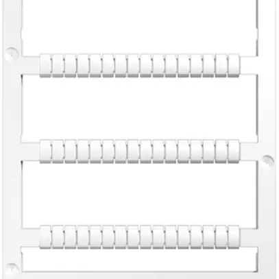 Marcatore di morsetto Weidmüller MultiFit 5×3.5mm Phoenix PA66 bianco 