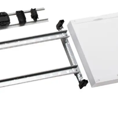 Kit Hager univers N 300×500mm pour bornes horizontal 