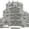 Morsetto 3 piani WAGO TopJob-S 2.5mm² L/L/L grigio serie 2002 