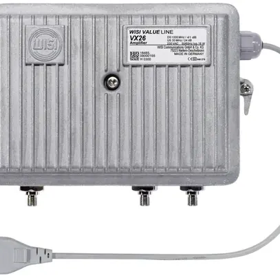 Amplificatore WISI VX26H Value Line 41dB con alimentazione locale 