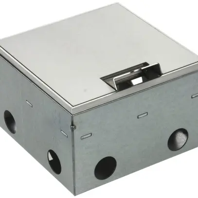 Boîte de sol Woertz WAK Cr 150×150×95mm hauteur de sol 95…140mm visible 