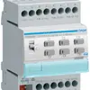 Actionneur de chauffage AMD Hager TYM646R KNX ETS sextuple avec régulateur 