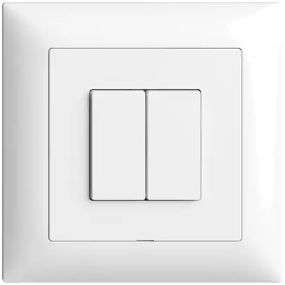 Station secondaire pour interrupteur ENC 2c/2t WLAN Edue Wiser blanc 