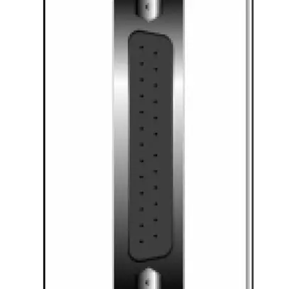 Kit de montage INC Hager D-Sub 25L FLF 3/5 blanc 