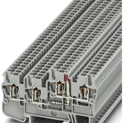 Borne de passage 0.08…4mm² gris, STIO 2.5/3-2B/L-LA24GN/O-M 