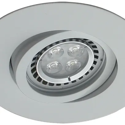 Luminaire INC NIVEAU Vari GU10, 230V sans lampe, blanc, anod. 