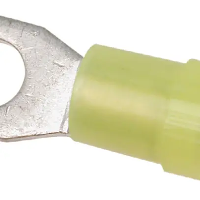 Cosse à sertir forme fourche Mischke IG M4 4…6mm² Cu-étamé isolé jaune 