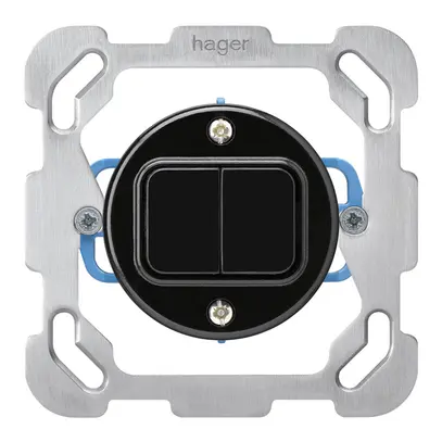 Interrupteur ENC basico 1/1 noir 