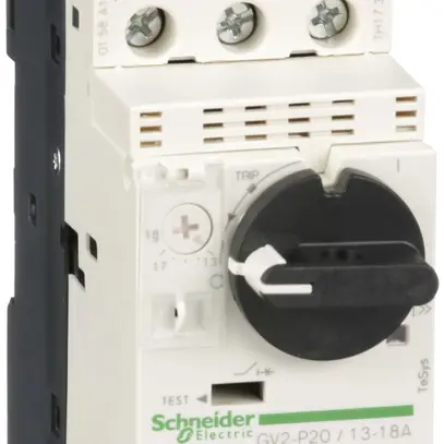 Démarreur de moteur Schneider GV2P20 13…18A TeSys 50kA 