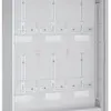 Distributeur ENC PrismaSeT XL IP44 2 rangées 6 compteurs 800×1400×210mm 