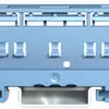 Adattatore di fissagio WAGO COMPACT 221, 6mm², su TH-35, 19.3mm, blu 